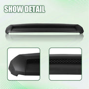 DURAFORCE Front Upper Hood Bulge Molding Trim Matte Black for Toyota Tundra 14-21