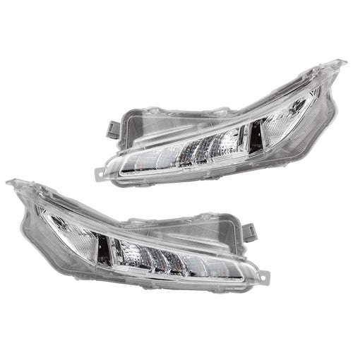 DURAFORCE LED Fog Light Sequential Turn Signal Lamp for 2015-2017 for Toyota Camry XLE XSE