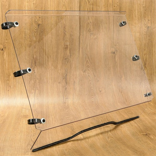 DURAFORCE 0.177" UTV Front Polycarbonate Full Windshield For 15-23 Honda Pioneer 500 520
