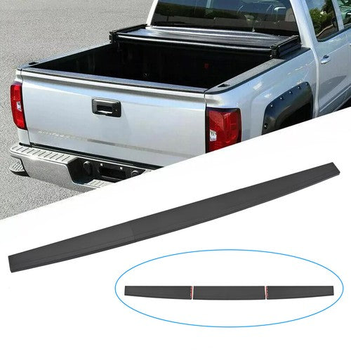 DURAFORCE Tailgate Molding Cap Top Protector Trim 3 Pieces for 2014-2019 Silverado Sierra