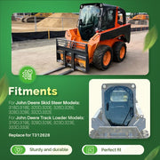 DURAFORCE For #T312628 John Deere Skid Steer & Track Loader 323D 323E 333D 333E Door Glass