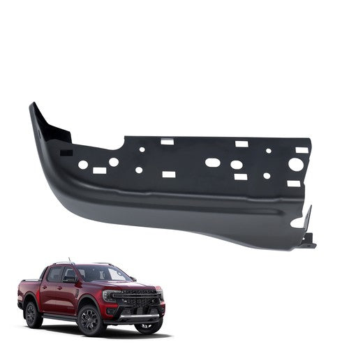 DURAFORCE Fit For Ford Ranger 2019-2023 Black W/O Sensor Holes LH Driver Rear Bumper End