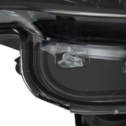 DURAFORCE Left + Right Side Front Headlights Headlamps For Jeep Cherokee 2014-2018 Clear