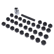DURAFORCE 32pc Wheel Lock Lug Nut Master Key Set Removal Socket Tool Kit for Mercedes-Benz
