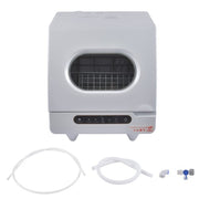 DURAFORCE Compact Countertop Mini Dishwasher 5 Programs Spray & Quick Washing 110V 1200W