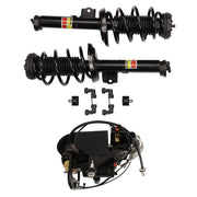 DURAFORCE Pair Front Shock Strut Assys + Air Compressor For Cadillac XTS 3.6L V6 2013-2019