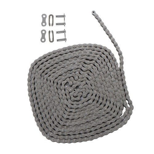 DURAFORCE 20ft #41 Roller Chain with Master Link 1/2" Pitch Gate Opener Industrial Machine