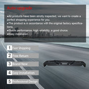 DURAFORCE Rear Step Bumper For 2007-2013 Chevrolet Silverado 1500 Black With Object Sensor