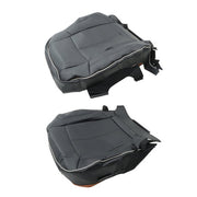 DURAFORCE Black For Hummer H3 2006 2007-2010 Passenger Seat Cushion And Backrest Leather