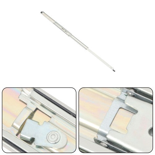 DURAFORCE 1 Pair 28 Inch With Lock Heavy Duty Drawer Slides 150 Lbs Extension Rails Rail