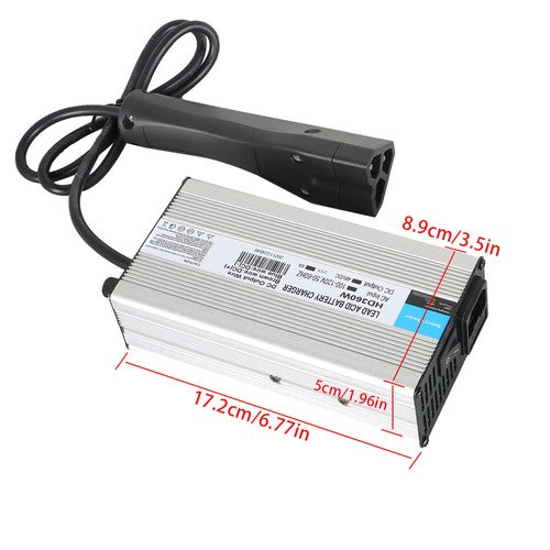 DURAFORCE Golf Cart 48V 6A Battery Charger Star For EZGO Club Car DS TXT RXV Yamaha