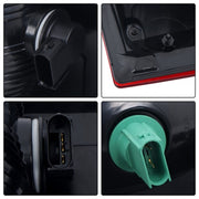 DURAFORCE Halogen Left Tail Light w/o Blind Spot For Ford F250 F350 2023 24 Black Housing
