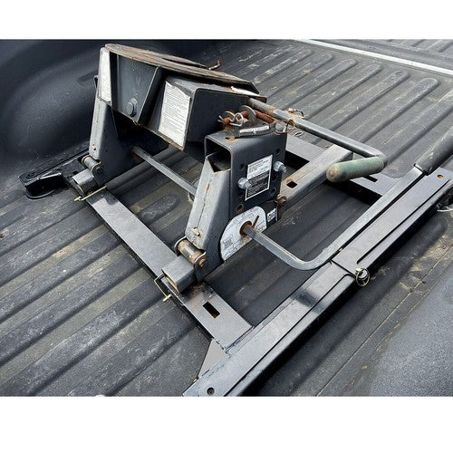 DURAFORCE Hitch Rail Adapter For Ram 2500 3500 2013-2021 Tow Fifth Wheel Rail Kit 25000LBS