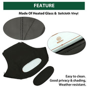 DURAFORCE For Mitsubishi Eclipse 2000-05 Convertible Soft Top & Heated Glass window Black