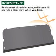 DURAFORCE Tinted Rear Windshield Back Window For Polaris RZR XP 1000 / 4 1000 2014-2023