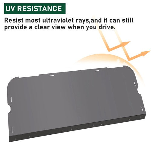 DURAFORCE Tinted Rear Windshield Back Window For Polaris RZR XP 1000 / 4 1000 2014-2023