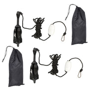 DURAFORCE 2-Pack Black Folding 7.05LB Fits For Grapnel Boat Kayak Marine Anchor Set