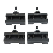 DURAFORCE 4PC BXA Tool Post Tool Holder Set For Lathe 250-201 250-202 250-201XL 250-202XL