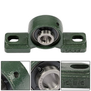DURAFORCE 6PCS UCP202-10 Pillow Block Mounted Ball Bearing 5/8" Bore 2 Bolt Cast Iron Base