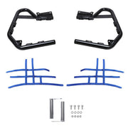 DURAFORCE Aluminum Side Steps Nerf Bars Foot Guard Pegs For Yamaha Raptor 700 YFM700R