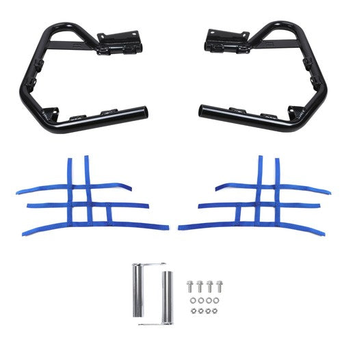 DURAFORCE Aluminum Side Steps Nerf Bars Foot Guard Pegs For Yamaha Raptor 700 YFM700R