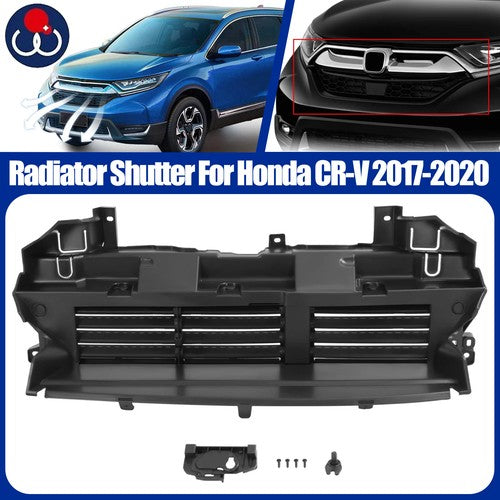 DURAFORCE Fit 2017-2020 Honda CR-V Upper Active Air Grille Shutter 71350TLAA01 W/O Motor