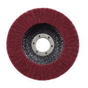 DURAFORCE Flap Wheels Set 180# 320# 600# 5 Pcs of each Scour Flap Disc 15 Pcs 4.5 Inch