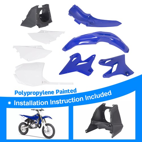 DURAFORCE Restyle Plastics Kit Set 2018 Style Blue for Yamaha YZ125 YZ250 2002 2020