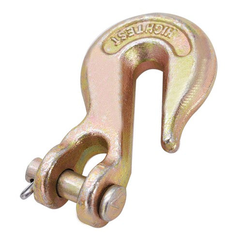 DURAFORCE 10 Pcs 5/16" Clevis Chain Grab Hook Wrecker Tow Chain Truck Trailer Tie