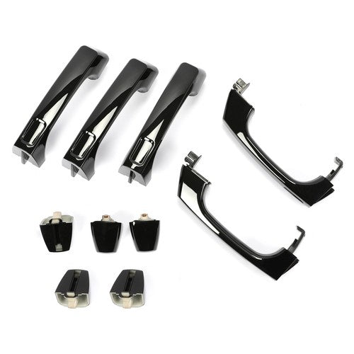 DURAFORCE For Hummer H3 H3T 2006-2010 25832250 Black Door Handle Outside Front & Rear 5PCS