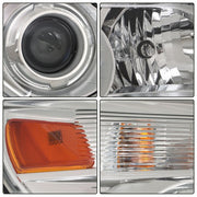 DURAFORCE Projector Passenger + Driver Clear For Chevy Equinox 2011-2015 Headlights Front