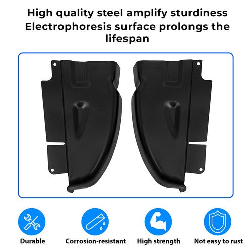 Cab Corner Rust Repair Pair for Dodge Ram 1500 2500 3500 Quad Cab 2002 2008 09