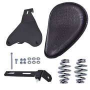 DURAFORCE NEW For Yamaha VStar 1300 1100 950 650 Black Motorcycle Bobber Solo Seat Spring
