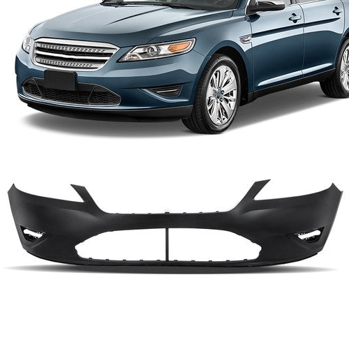 DURAFORCE Front Bumper Cover & Front Upper Grille Fit For Ford Taurus 2010 11 2012