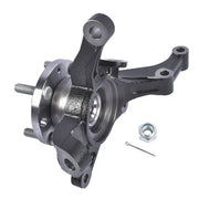DURAFORCE Front Left Steering Knuckle & Wheel Hub Bearing Assembly for Chevy Aveo Aveo5