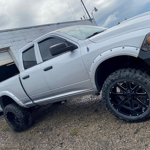 Rocker Panels Cab Corner for 09-18 Dodge Ram 1500 2500 3500 Extended Quad Cab