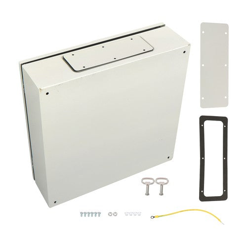DURAFORCE Wall Mount Junction Box 20x20x6" Carbon Steel Electrical Enclosure IP65 w/ Lock