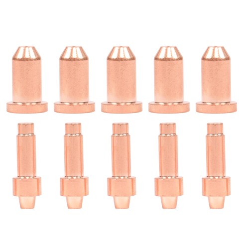 DURAFORCE 10Pcs Plasma Electrode 249926 Tip 249928 Nozzle for Miller XT40 XT30 XT30C Torch
