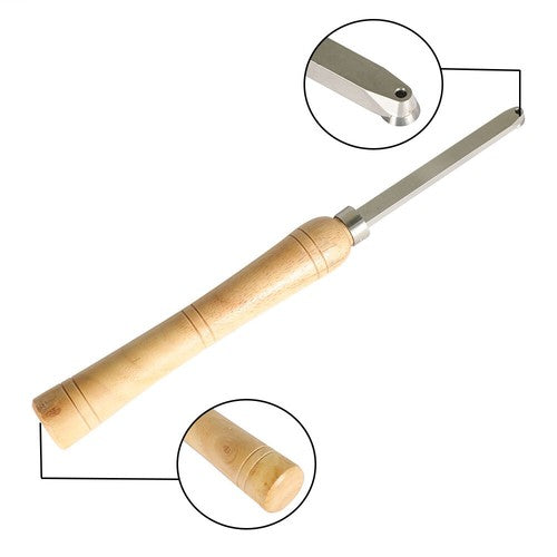 DURAFORCE Wood Turning Tools Rougher Carbide Tipped Lathe Chisel Tool Bar 19.68 Inches