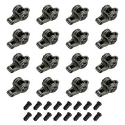 DURAFORCE For Chevy SBC 267 350 1.6 Ratio 7/16" Full Roller Rocker Arms No Self-Aligning