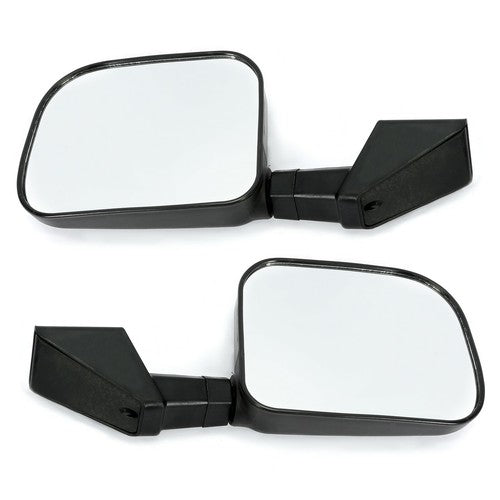 Tubular Trail Door with Mirror for Jeep CJ7 YJ Wrangler 2DR 1976 to 1995 Black
