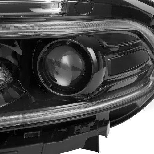 Pair LED DRL Projector Headlights Assemblies for Dodge Charger 2015 2023 LH RH