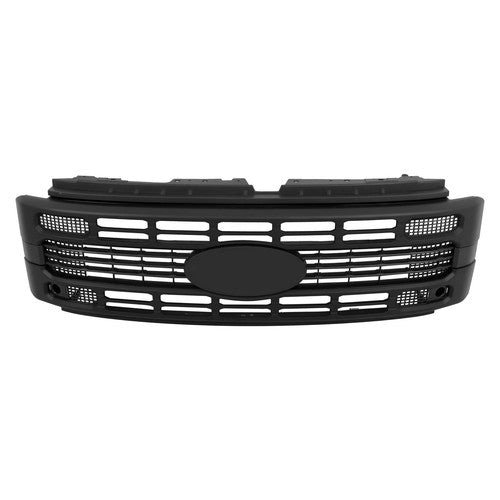 DURAFORCE For Ford F250 2023 2024 Super Duty XL/XLT Black Plastic Grille Front Upper New