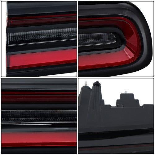 DURAFORCE For Dodge Challenger 2015-2023 Passenger/Right Side LED Tail Light Brake Lamp
