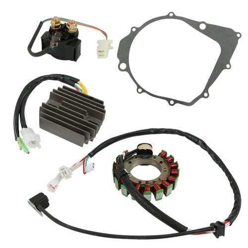 DURAFORCE For Yamaha Warrior 350 YFM350X Magneto Stator Regulator Relay Gasket 1996-2001