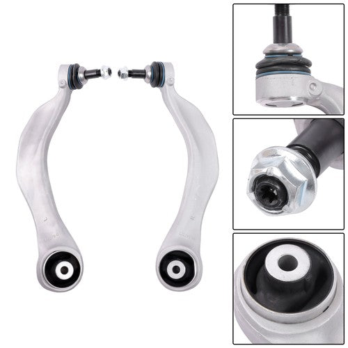DURAFORCE Front Control Arms& Ball Joint Assembly Sway Bar Link 10x For BMW 528i 535d 535i
