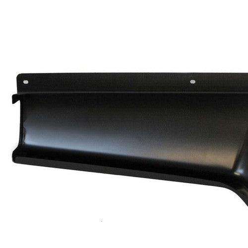 DURAFORCE Rear Steel Bumper Roll Pan For Chevy S10 GMC S15 Sonoma Pickup 1982-1993 Black