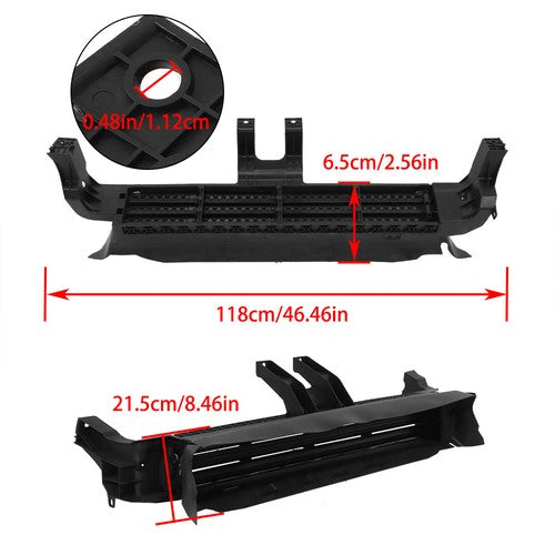 DURAFORCE Active Grille Shutter Assembly With Motor Front Lower For Nissan Rogue 2016-2019