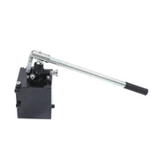 DURAFORCE Hydraulic Piston Hand Pump 1.5 Cid 5 Quart With Release Knob For Single-Acting