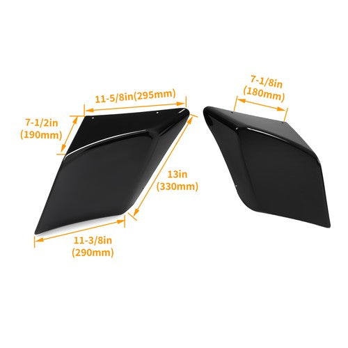 DURAFORCE Painted Side Fairing Cover Panel For Harley Touring Road Street Glide 89-13 2009